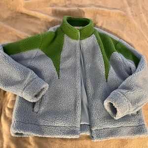 MNML Light Blue and Green Jacket